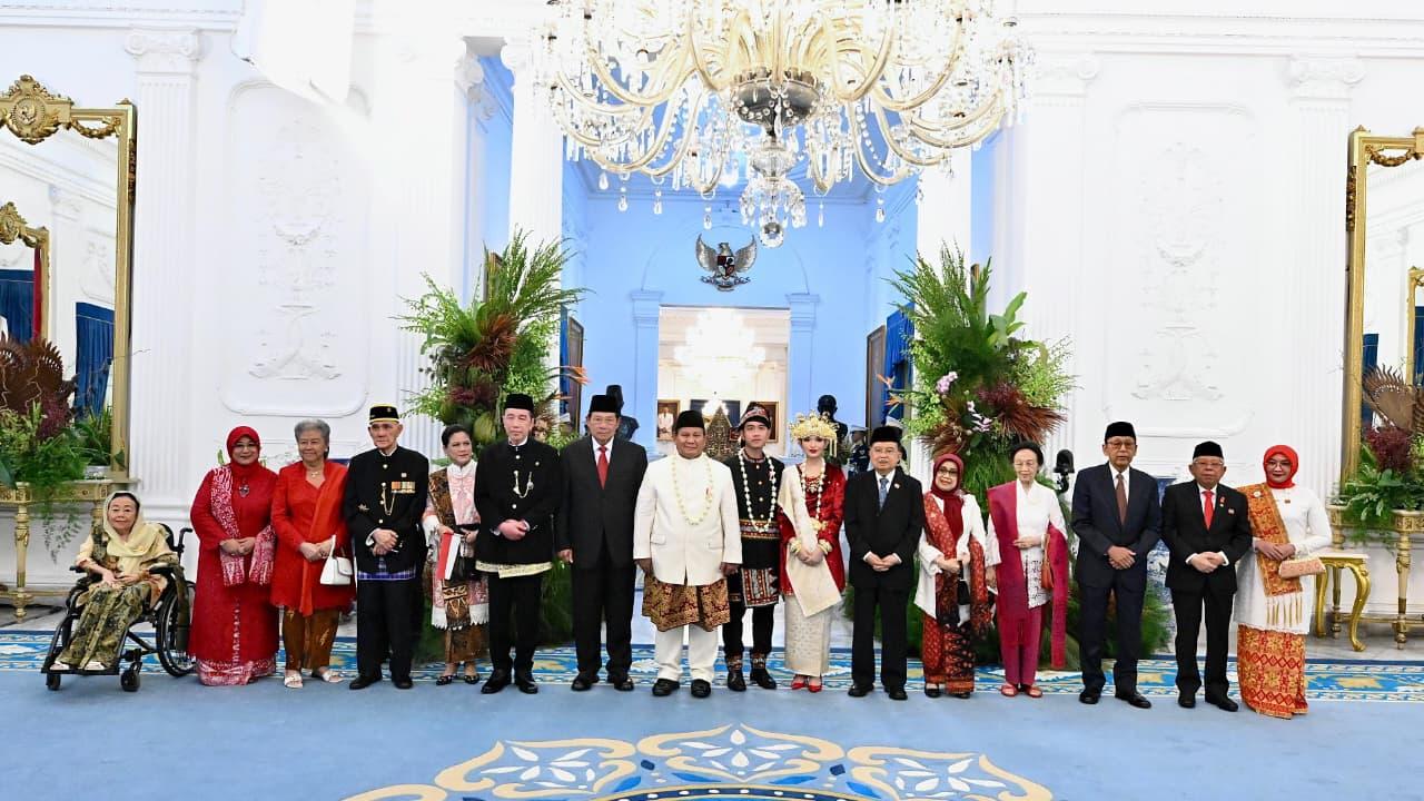 Presiden Prabowo Terima Presiden dan Wakil Presiden Terdahulu di Istana, Lintas Generasi Merawat Semangat Kebangsaan