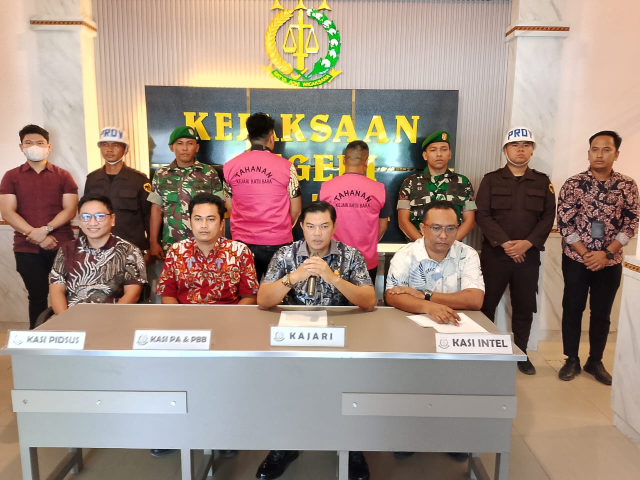 Dugaan Korupsi, Kejari Batubara Tahan Kadis dan Bendahara Dinas Perkim