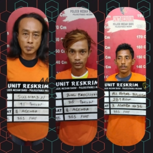 Polisi  Ringkus 3 Pelaku Pencurian Brankas