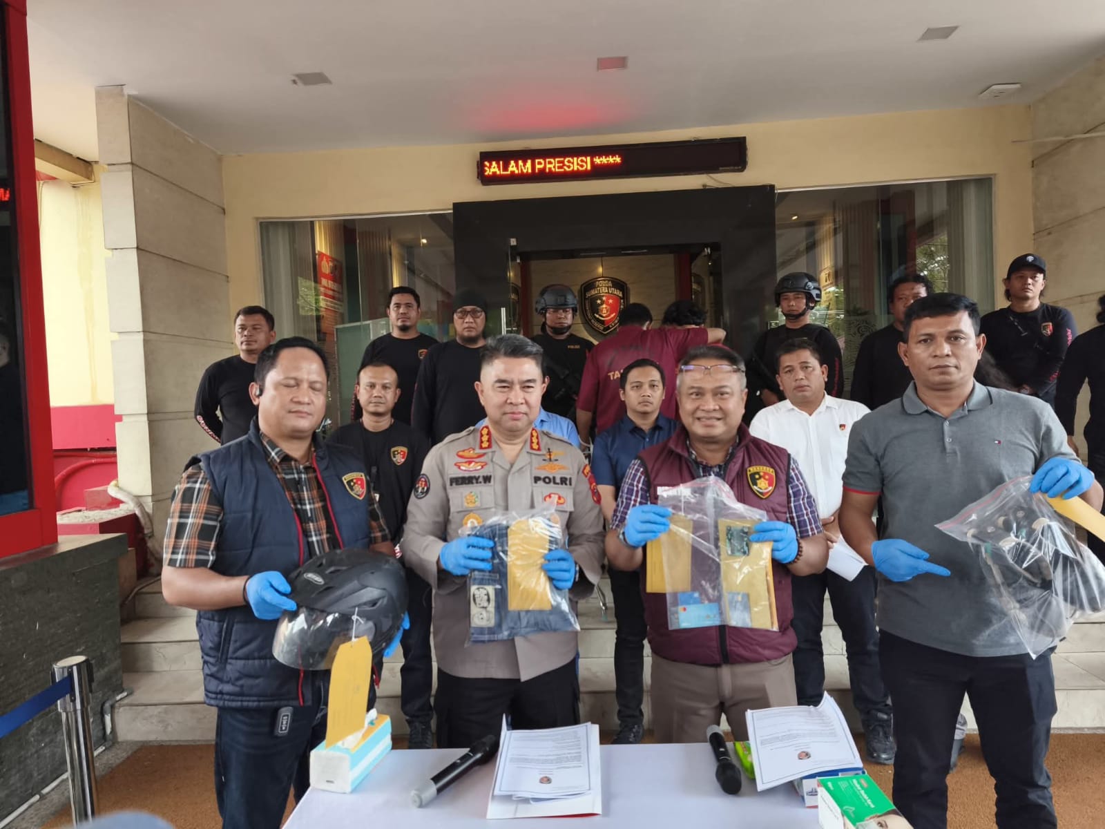 Polda Sumut Bongkar Sindikat Antar Provinsi Modus Ganjal ATM, Korban Rugi Rp706 Juta