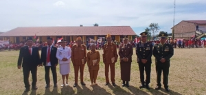 Upacara HUT ke-80 RI di Tigabinanga Khidmat