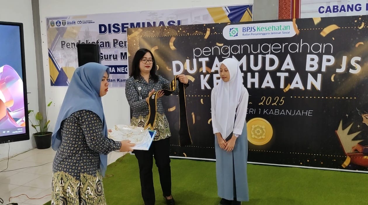 Siswi SMA N 1 Kabanjahe Jadi Duta Muda BPJS Kesehatan mewakili Provinsi Sumut