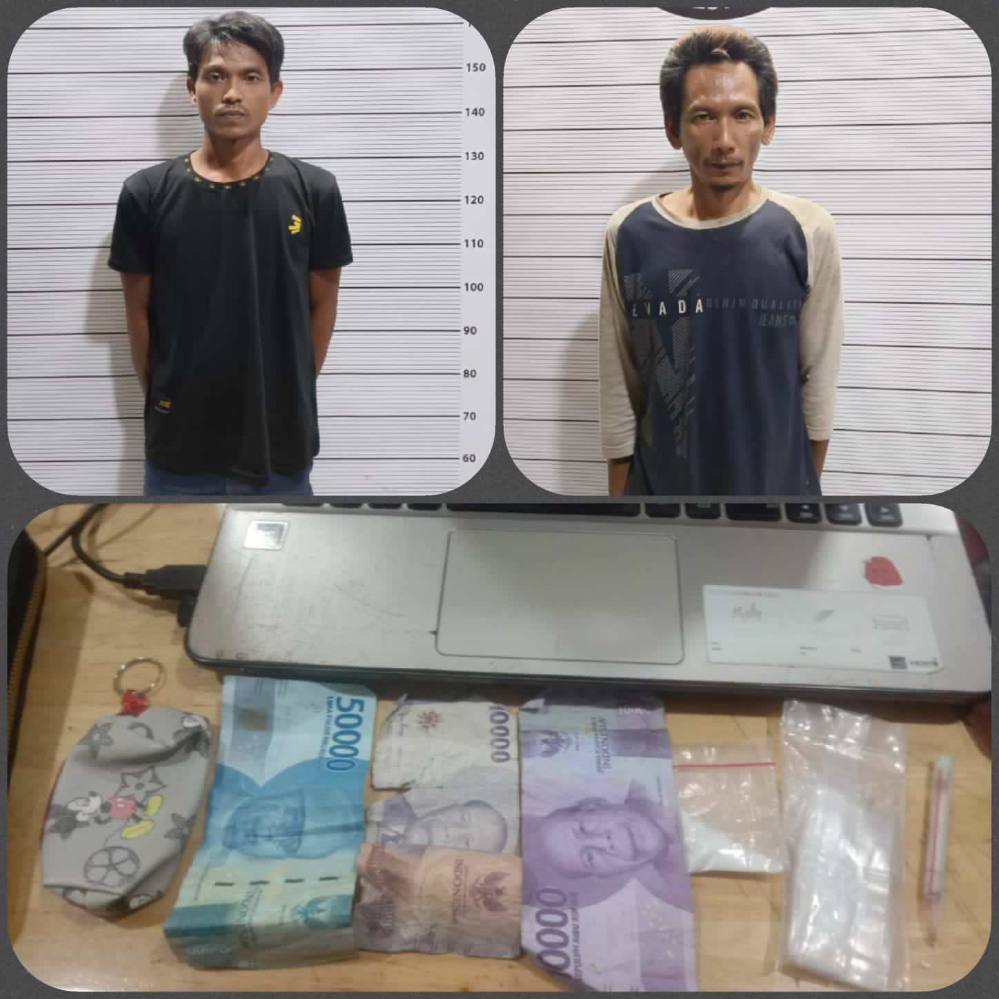 Polisi Ringkus 2 Pengedar Sabu di Deliserdang