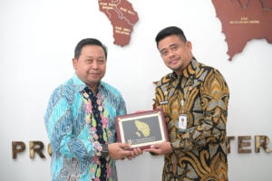 Gubernur Bobby Nasution Minta PLN Optimalkan Kelistrikan di Sumut