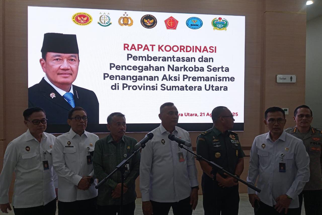 Kapolda Sumut Dapat Predikat Baik Pemberantasan Narkoba