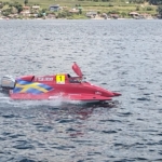 Jonas Andersson dan Shaun Torrente Juarai Sprint Race di F1H2O Grand Prix of Indonesia 2025