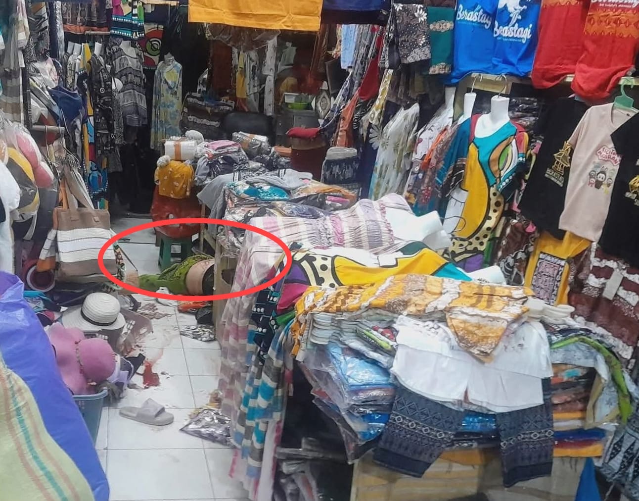 Wanita Penjual Pakaian Pasar Buah Berastagi Ditemukan Tewas Bersimbah Darah, Begini Ceritanya