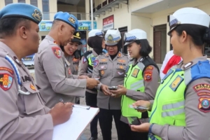Sambut Hari Jadi Ke -77 Polwan, Polres Tanah Karo Gelar Pekan Disiplin