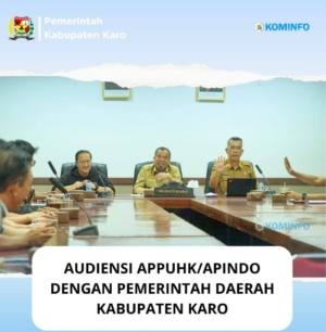 APPUHK dan APINDO Siap Kembangkan Sektor Hortikultura dengan Pemkab Karo