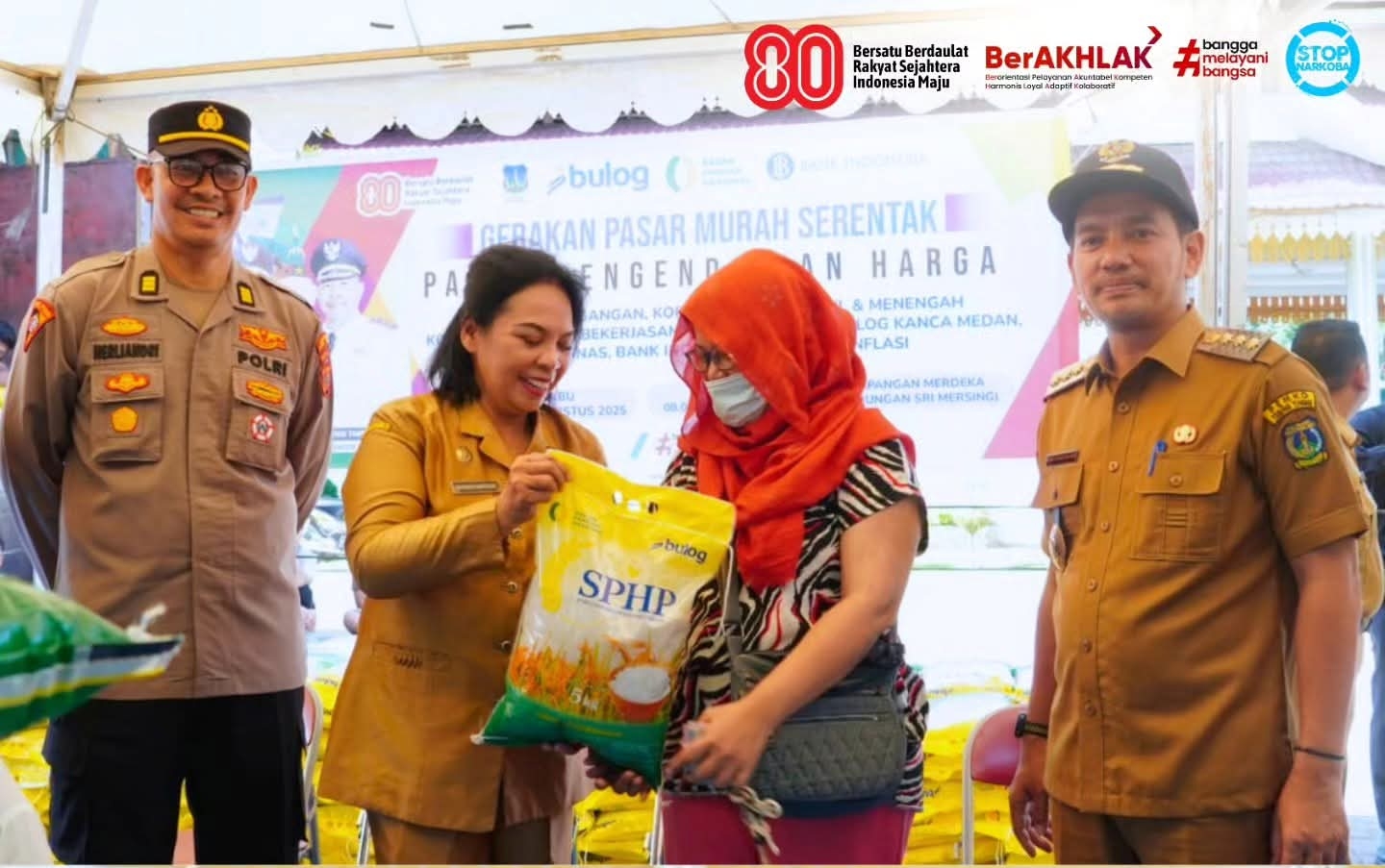 Bantu Ringankan Beban Ekonomi Rakyat, Walikota Tebingtinggi Gelar PPH Secara Rutin