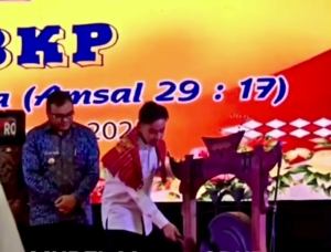 Wapres Gibran Buka Mupel Ke VII Mamre GBKP di Deliserdang