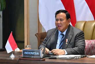 Presiden Prabowo Virtual Meeting di BRICS Leaders Bahas Isu Global