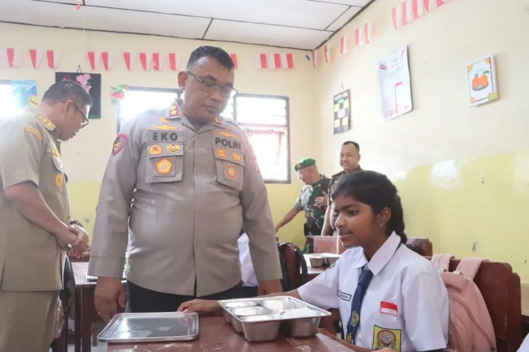 Polres Tanah Karo Luncurkan SPPG Karo I, 2.700 Siswa Jadi Penerima Manfaat