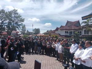 Ratusan Massa di Karo Tuntut  RUU Perampasan Aset Segera Disahkan