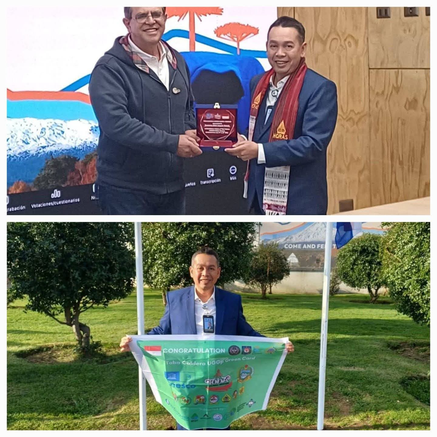 Toba Caldera UNESCO Global Geopark Kembali Mendapatkan Status Green Card