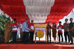 Bupati Humbahas Launching Perdana KDMP di Parsingguran II Pollung