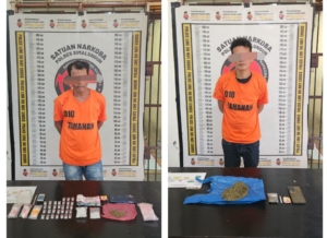 Polres Simalungun Ringkus dua Tersangka Narkoba