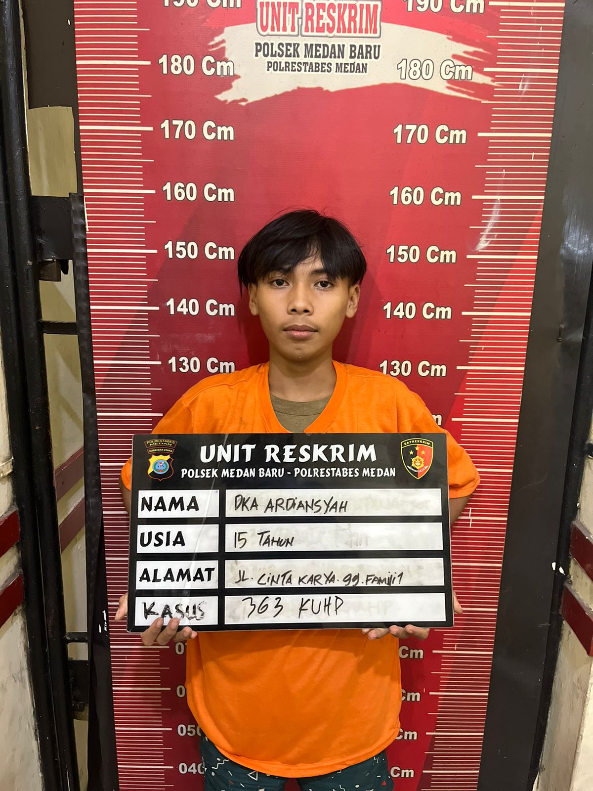 Polsek Medan Baru Ringkus Remaja Pencuri Uang Puluhan Juta Rupiah