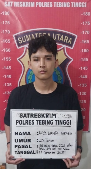 Seorang Remaja Pelaku Kekerasan Seksual, Diringkus Polres Tebingtinggi