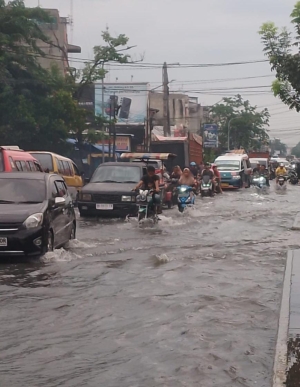 Diguyur Hujan Deras, Medan Labuhan dan Marelan Kembali Terendam Banjir