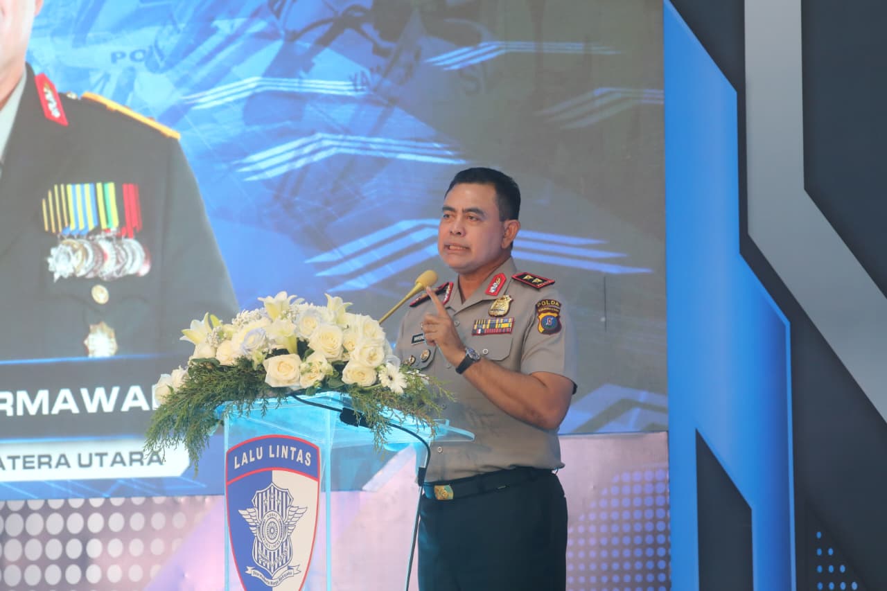 HUT ke-70 Lalu Lintas Bhayangkara, Kapolda Sumut Beri Pesan Ini