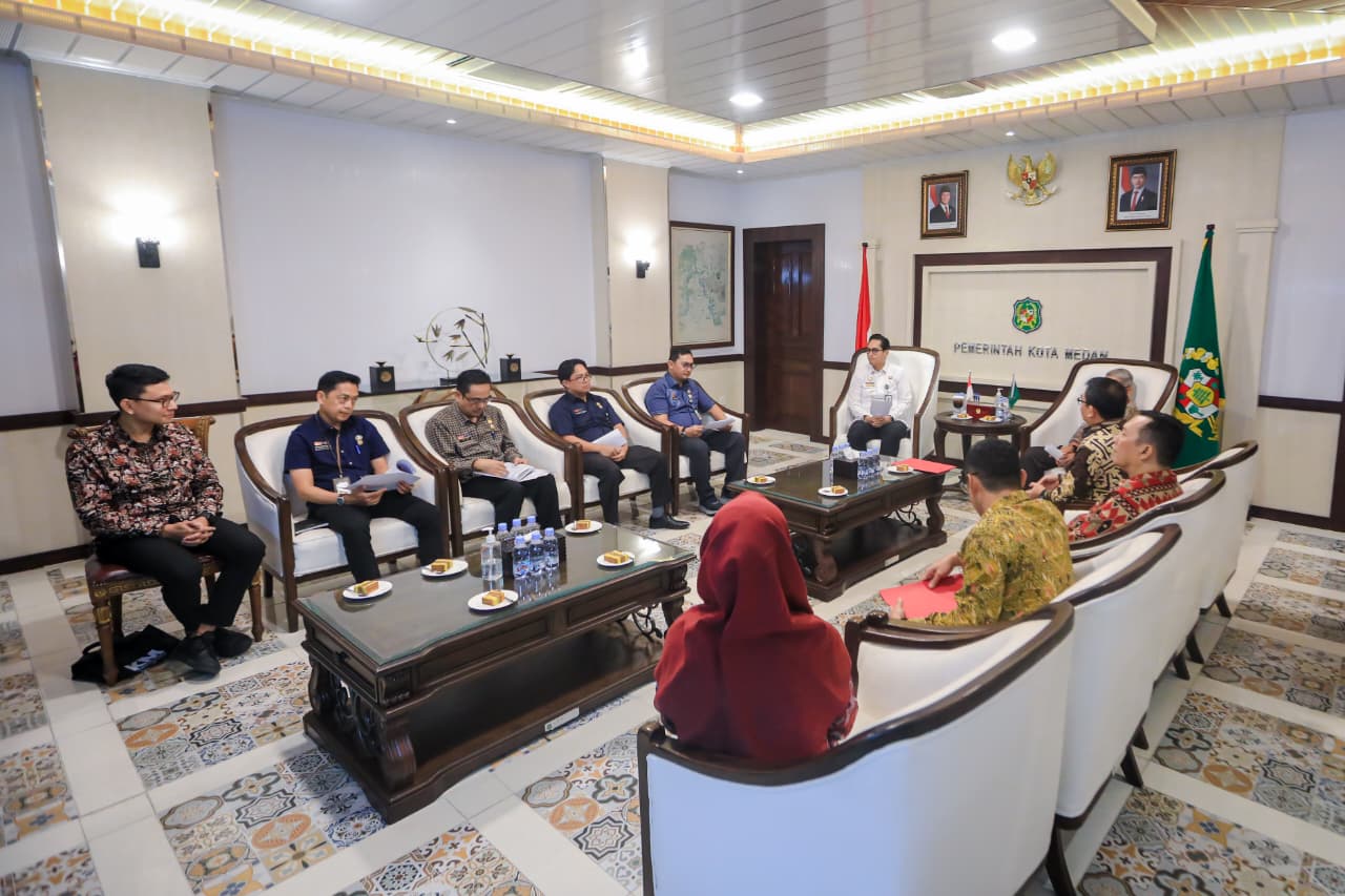 Wali Kota Medan Bersama PT KIM Bahas Investasi dan Penanganan Banjir