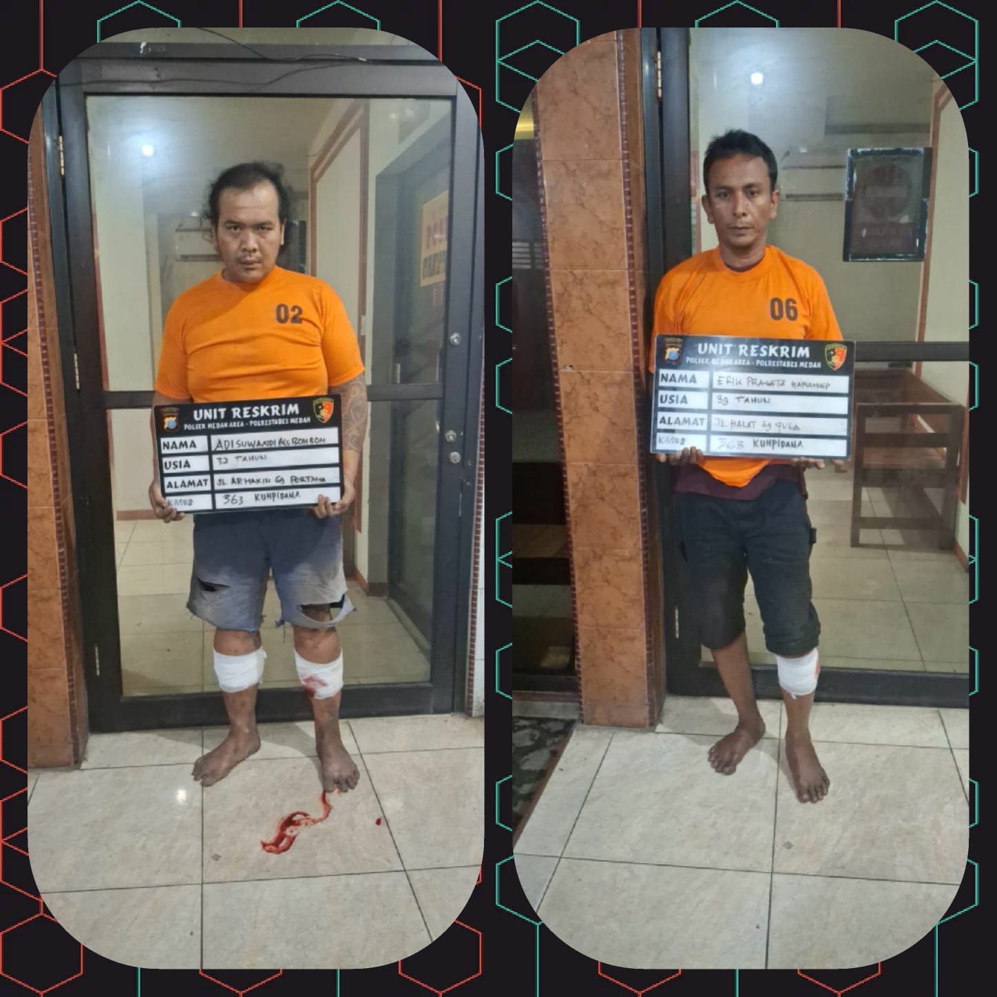 Polisi Tembak Dua Pelaku Pembongkaran Rumah