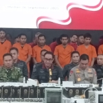Kolaborasi BNN RI, Polda Sumut dan Polda Aceh Ungkap 1,7 Ton Narkoba