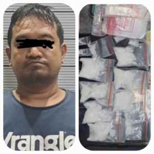 Polisi Ringkus Bandar Sabu di Helvetia Timur