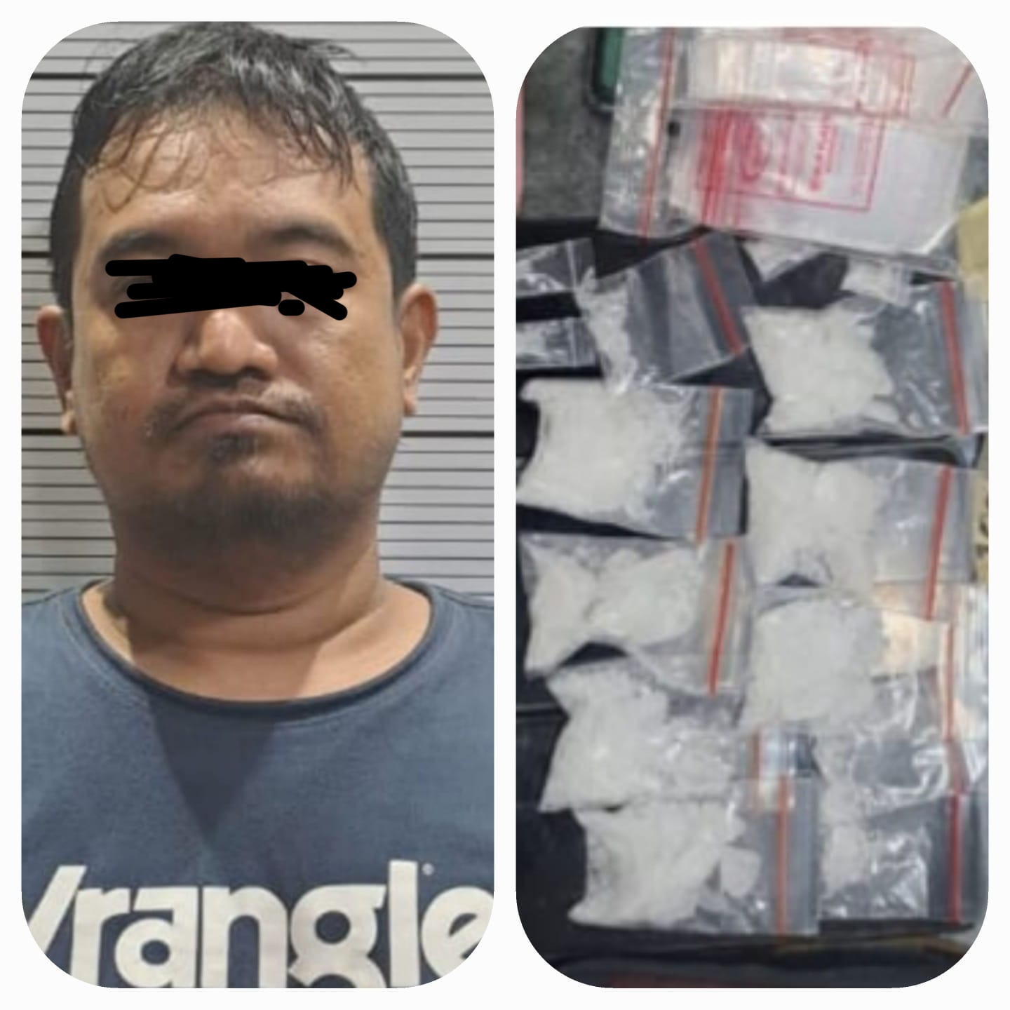 Polisi Ringkus Bandar Sabu di Helvetia Timur