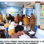 Pimpin Apel Dan Tinjau Sarpras, Walikota Tebingtinggi Sidak RSUD DR H Kumpulan Pane