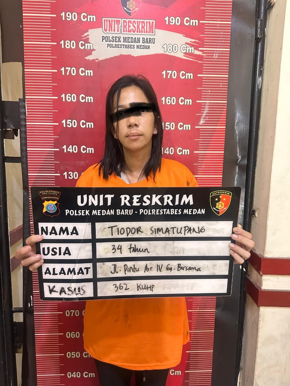 Beberapa Kali Viral di Medsos Karena Mencuri, Seorang Wanita Ditangkap di Salon