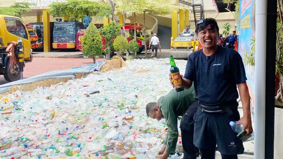 KPP Bogor Raya Prihatin, Air Hasil Pemusnahan Miras di Mapolresta Bogor Timbulkan Bau Tak Sedap