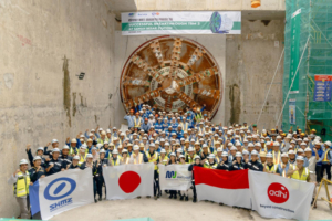 PT MRT Jakarta Selesaikan Pembangunan Terowongan Bertingkat Bawah Tanah