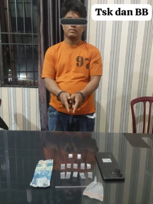 Polres Tanah Karo Ringkus Residivis Pengedar Narkoba di Kutabuluh