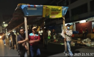 Relokasi Pedagang Pasar Horas Rampung, TIM20 Tetap Semangat Meski Dicemooh