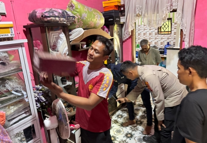 Tindaklanjuti Informasi Viral, Polsek Bilah Hilir Patroli dan Gerebek Sarang Narkoba