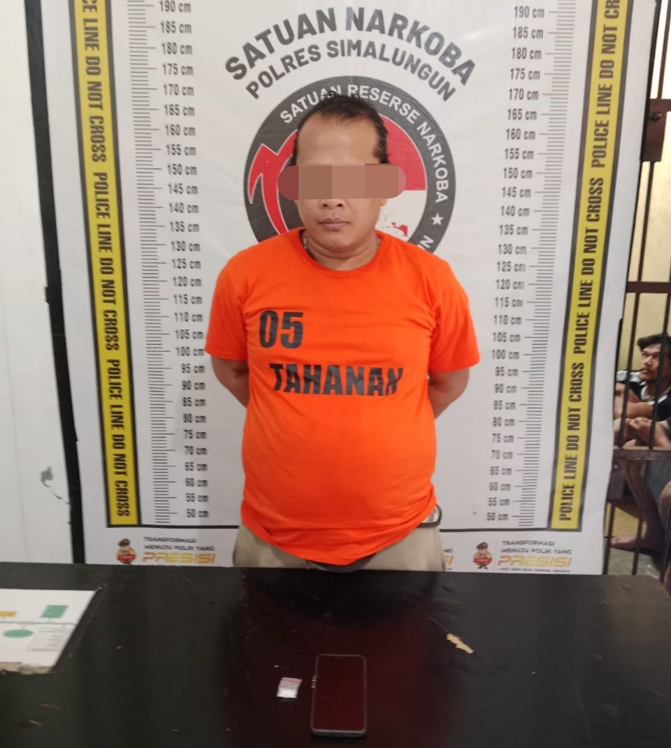 Pengedar Sabu di Simalungun Diciduk Polisi Saat Tunggu Pembeli