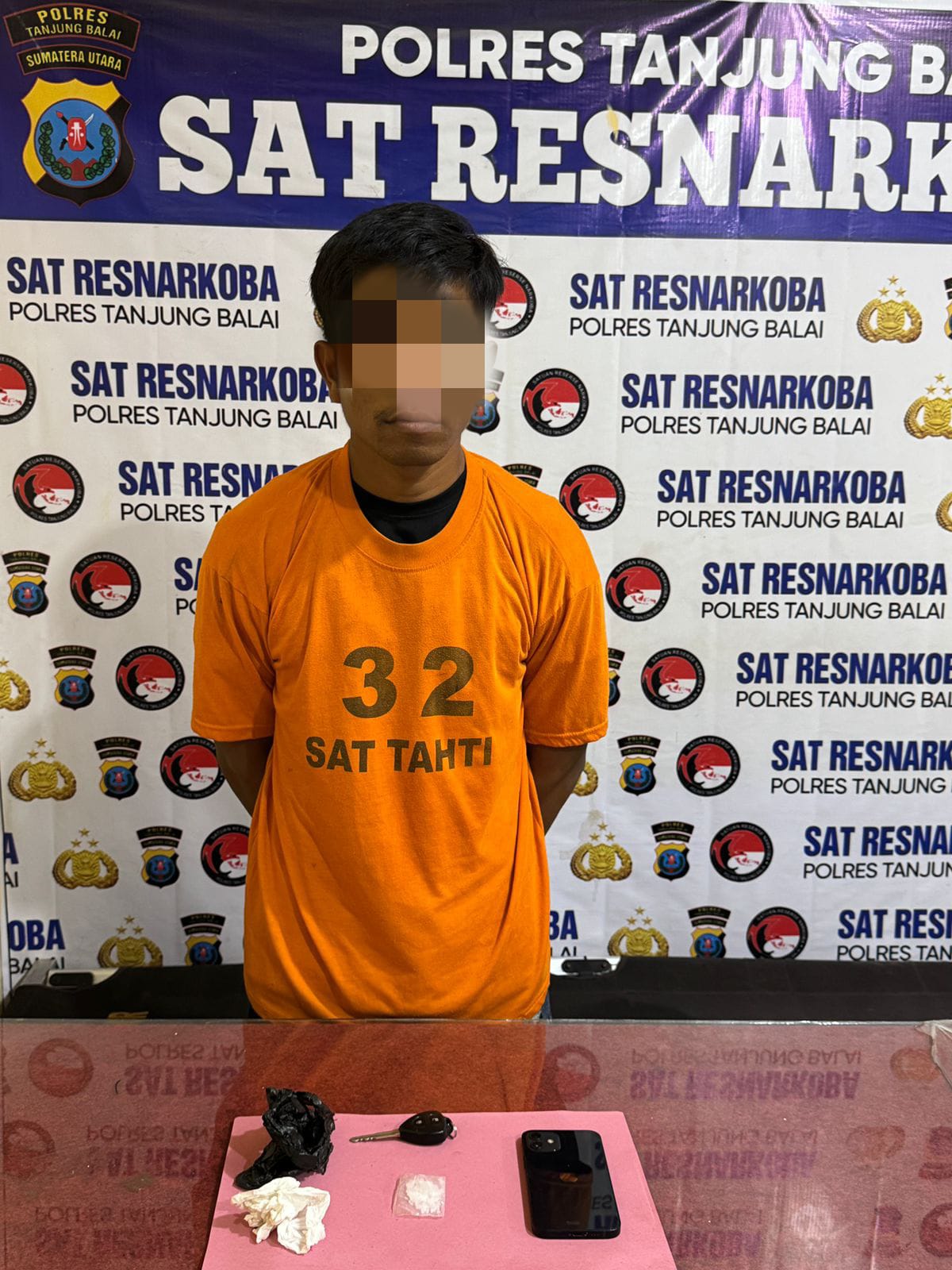 Sempat Kejar Kejaran, Polisi Amankan Pria Pengemudi Mobil Asal Labuhanbatu Utara Diduga Bawa Sabu