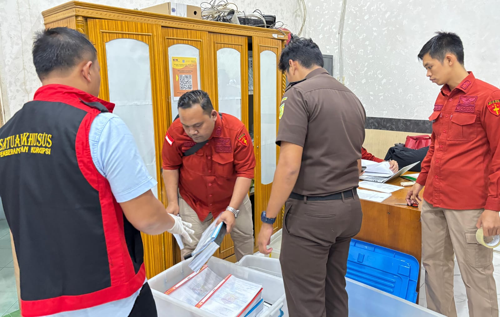 Kejari Binjai Geledah Kantor PUTR, Terkait Perkara Korupsi DBH Sawit