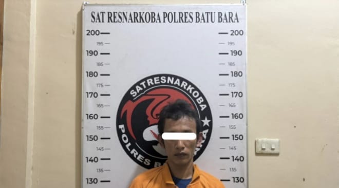 Diduga Edarkan Sabu,Warga Tanjung Balai Diringkus Polres Batubara