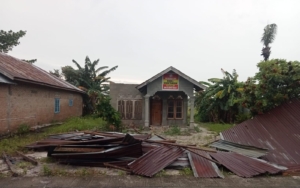 Puting Beliung Terjang Dua Desa di Sergai, Puluhan Rumah Rusak