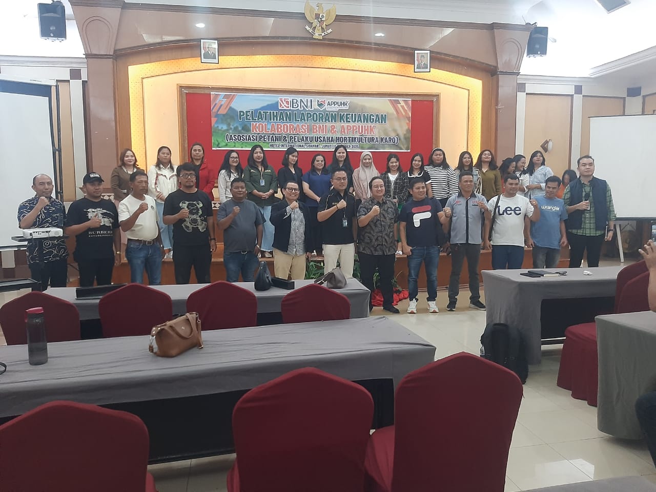 APPUHK dan BNI Jalin Kolaborasi Tingkatkan Literasi Keuangan Petani dan Pelaku Usaha Hortikultura Karo