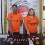 Pria dan Wanita Ditangkap Polisi di Cingkes Terkait Narkoba, Sebarat 7,93 Gr Sabu Disita