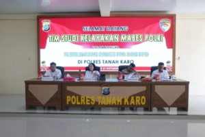 Tim Mabes Polri Kunjungi Polres Karo Adakan Studi Kelayakan Pembentukan Satres PPA dan PPO