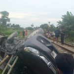 Kereta Api Tabrak Mobilio di Beringin, 1 Tewas Asal Bandung 2 Luka