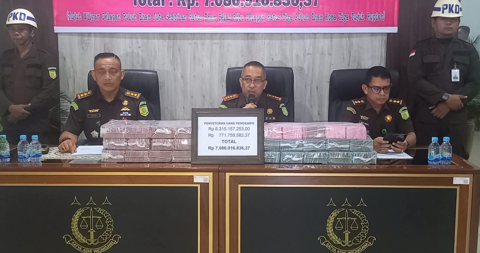 Kejari Deliserdang Setor 7 Miliar Lebih ke Kas Negara Hasil Eksekusi Penanganan Pidana Korupsi