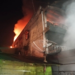 Tragis, Rumah Tiga Lantai di Siantar Terbakar, Bocah 12 Tahun Tewas Terjebak Api