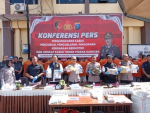 Polres Pematangsiantar Gulung 140 Tersangka Narkoba, 13 Pelaku Kriminal Umum Dibekuk Selama Oktober
