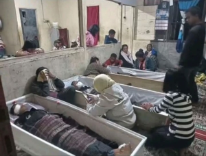 Ketiga korban telah diserahkan kepada keluarganya untuk di semayamkan di rumah duka di Desa Simasom, Pahae Julu, Taput. (Foto/Dok/Ist).